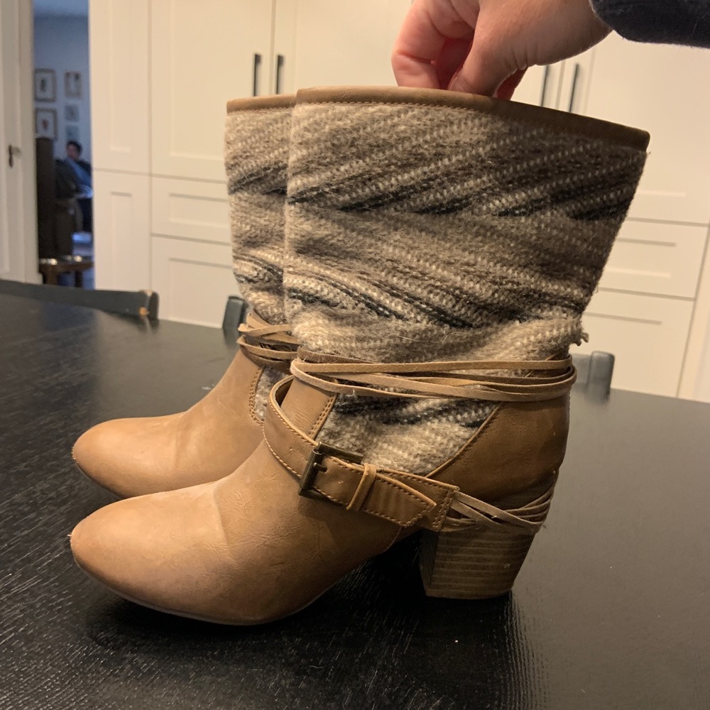 Heeled ankle boots